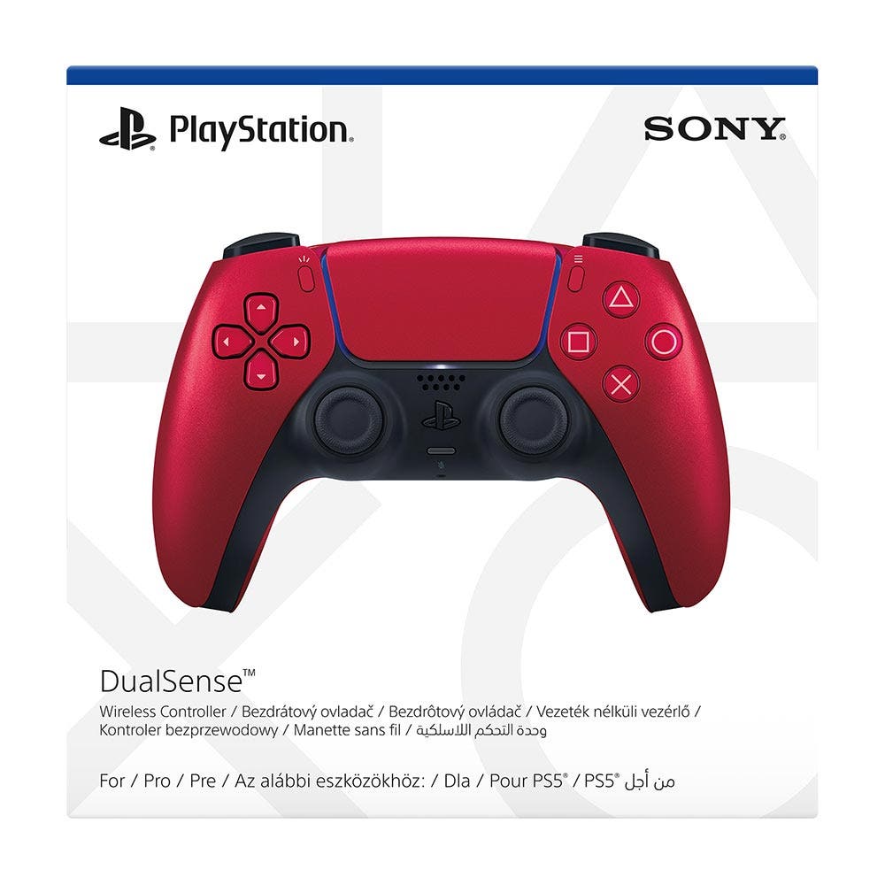 PS5 DUALSENSE CONTROLLER VOLCANIC RED