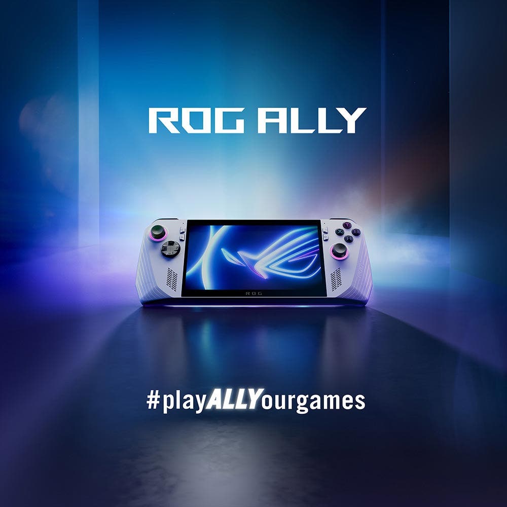 ASUS ROG ALLY RC71L GAMING HANDHELD /AMD Z1 PROCESSOR/16GB RAM/512GB SSD/ 7" FHD 120HZ 1080P/WIN11 HOME/WHITE (RC71L-ROG-ALLY-NH019W) - Image 3