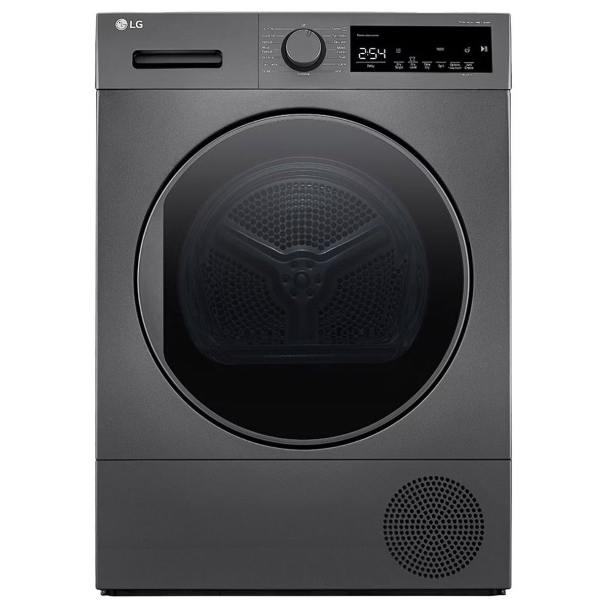 LG Clothes Dryer, 8kg, Dark Silver [RH80T2SP7RM]