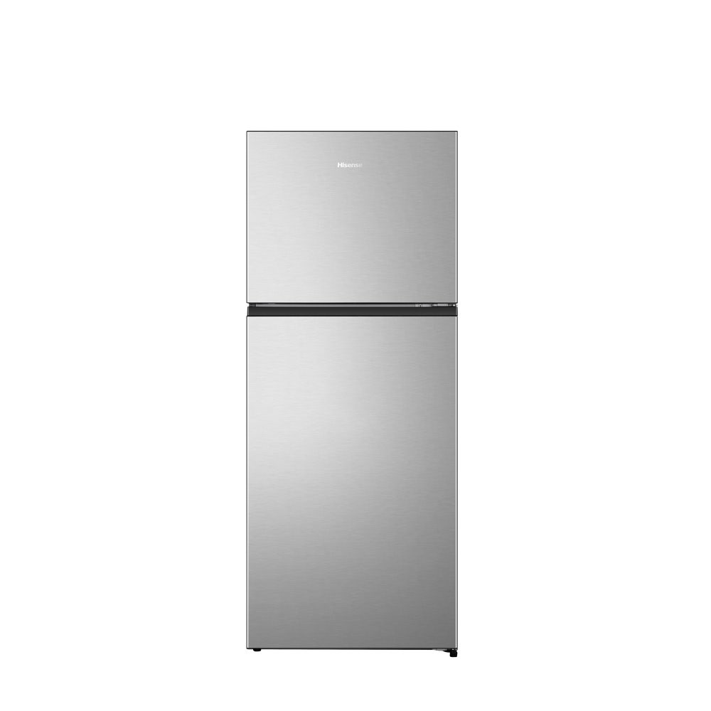 Hisense Top Mount Refrigerator 375 Liters - Stainless Steel (RT488N4ASU1)