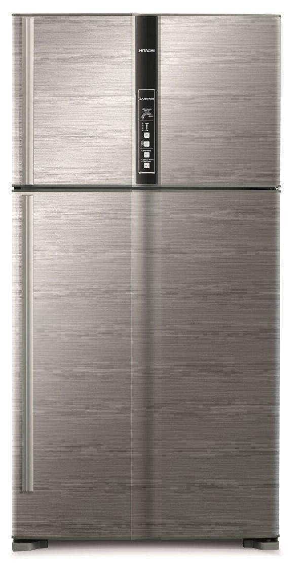 Hitachi Top Mount Refrigerator 990 Liters - Brilliant Silver (RV990PUK1KBSL)