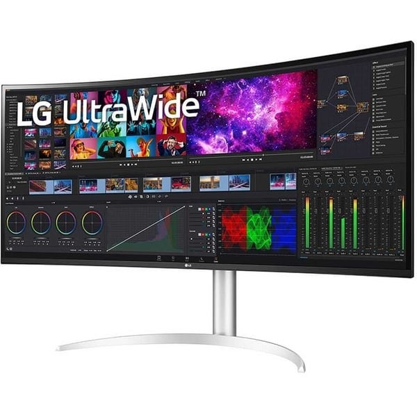 LG 40WP95C-W 40" 5K2K 5ms 75Hz Curve Ultrawide Monitor - Silver (LG-40WP95C-W) - Image 4