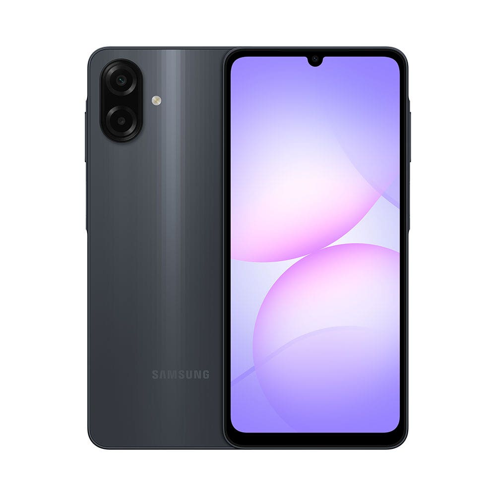 Samsung Galaxy A07 4GB 4G Smartphone, Black, 128 GB