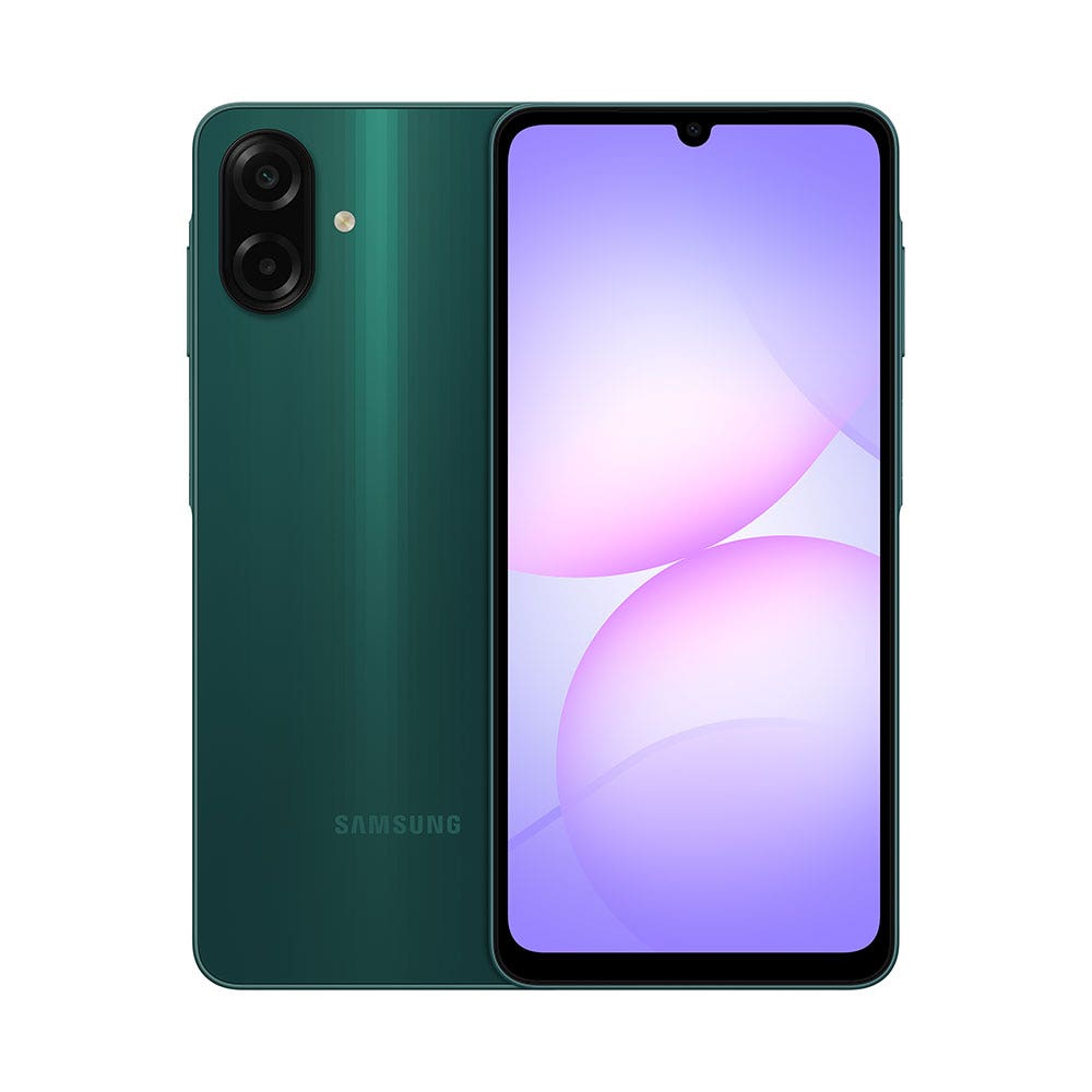 Samsung Galaxy A07 4GB 4G Smartphone, Green, 128 GB