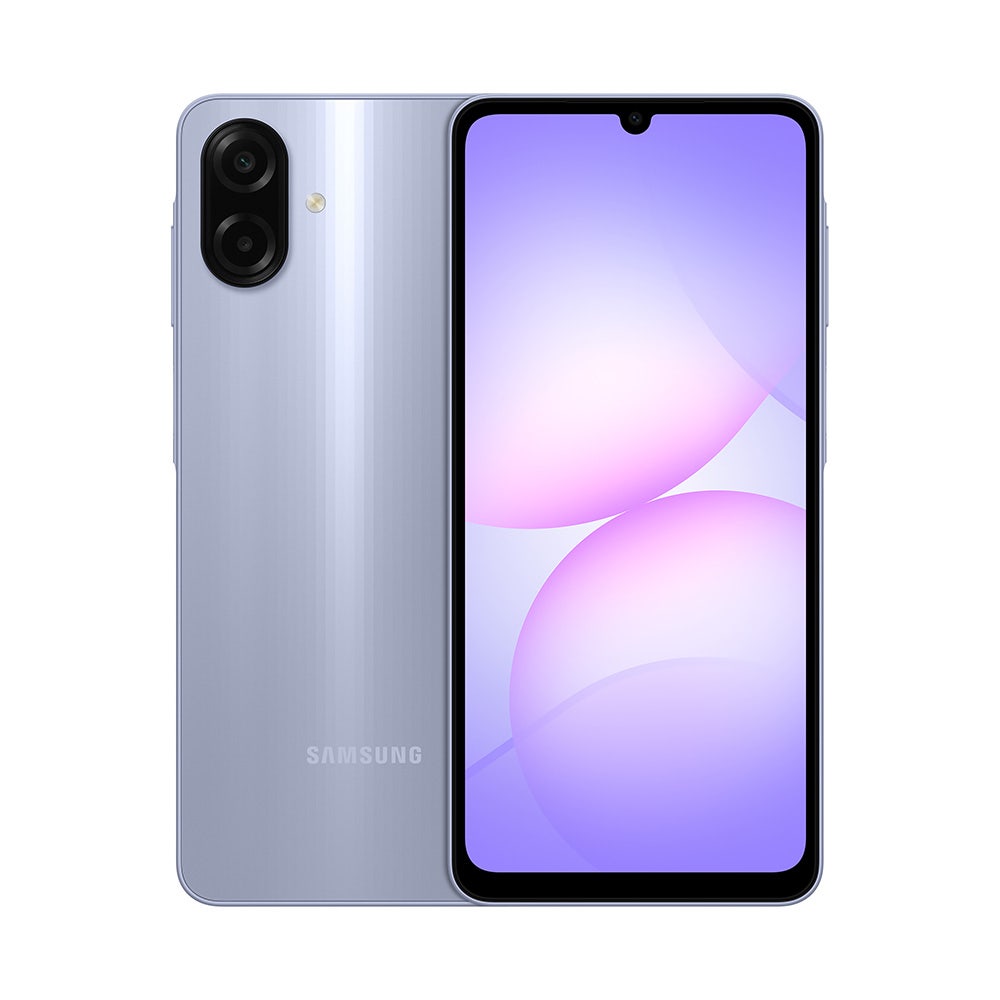 Samsung Galaxy A07 4GB 4G Smartphone, Light Violet, 128 GB