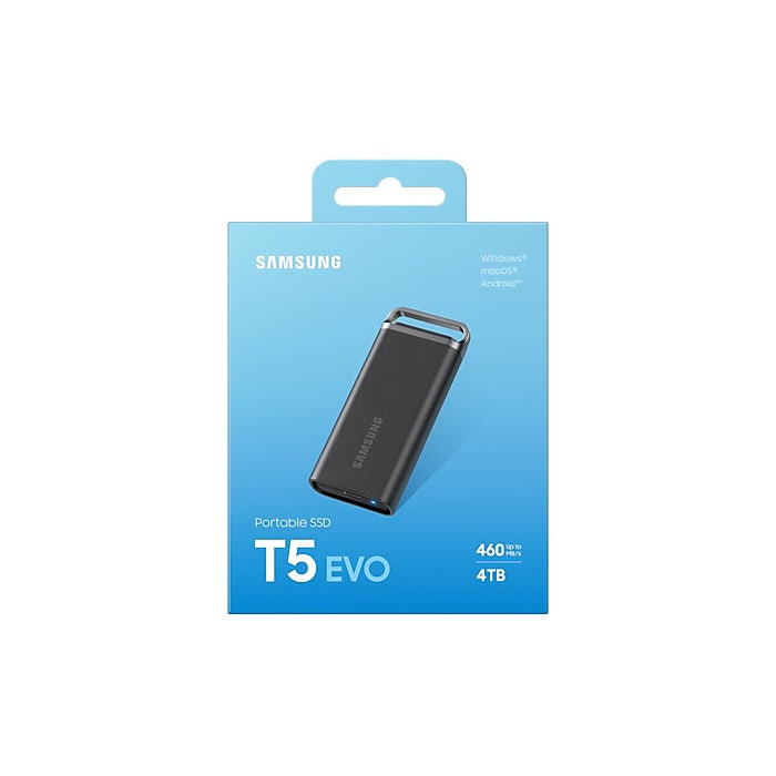 Samsung Portable SSD T5 EVO USB 3.2 Gen 1 (Black) (SM-MU-PH4T0S-WW) - Image 6