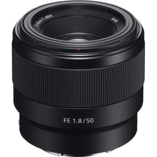 Sony E Series Prime Lens 50mm f/1.8 OSS - Black(SEL50F18-R)