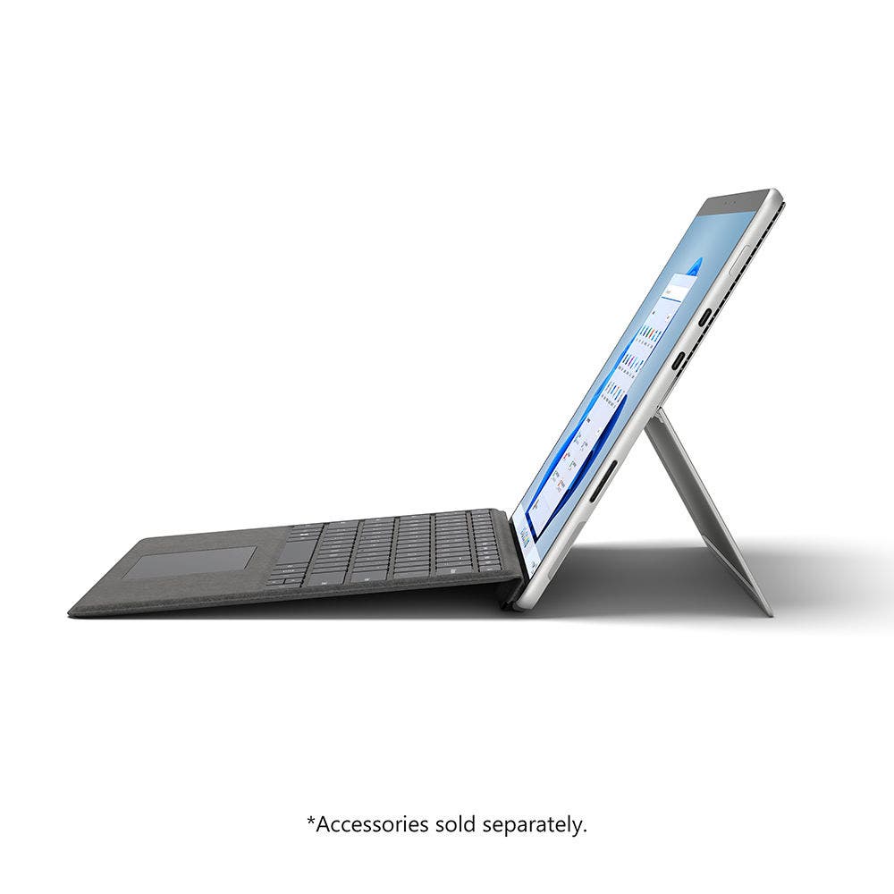 Microsoft Surface Pro 8 - 8PN-00007+ 8XA, Core i5 - 1135G7, 8 GB RAM, 128 GB SSD, Intel Iris Graphics, 13 Inch PixelSence Flow Display, Platium with Type Cover - Image 5