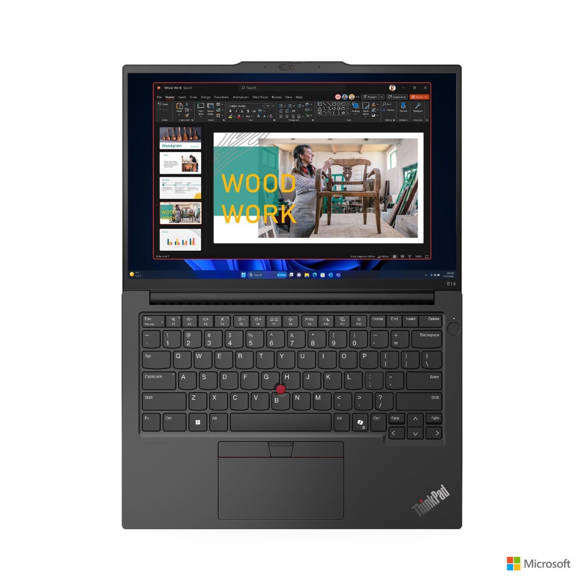 Lenovo ThinkPad E14 Gen 6 Intel Core Ultra 5 125U 16GB RAM 512GB SSD Integrated Intel Graphics 14 inch WUXGA Windows 11 Pro Business Laptop - Black (E14-21M7001WGR) - Image 4