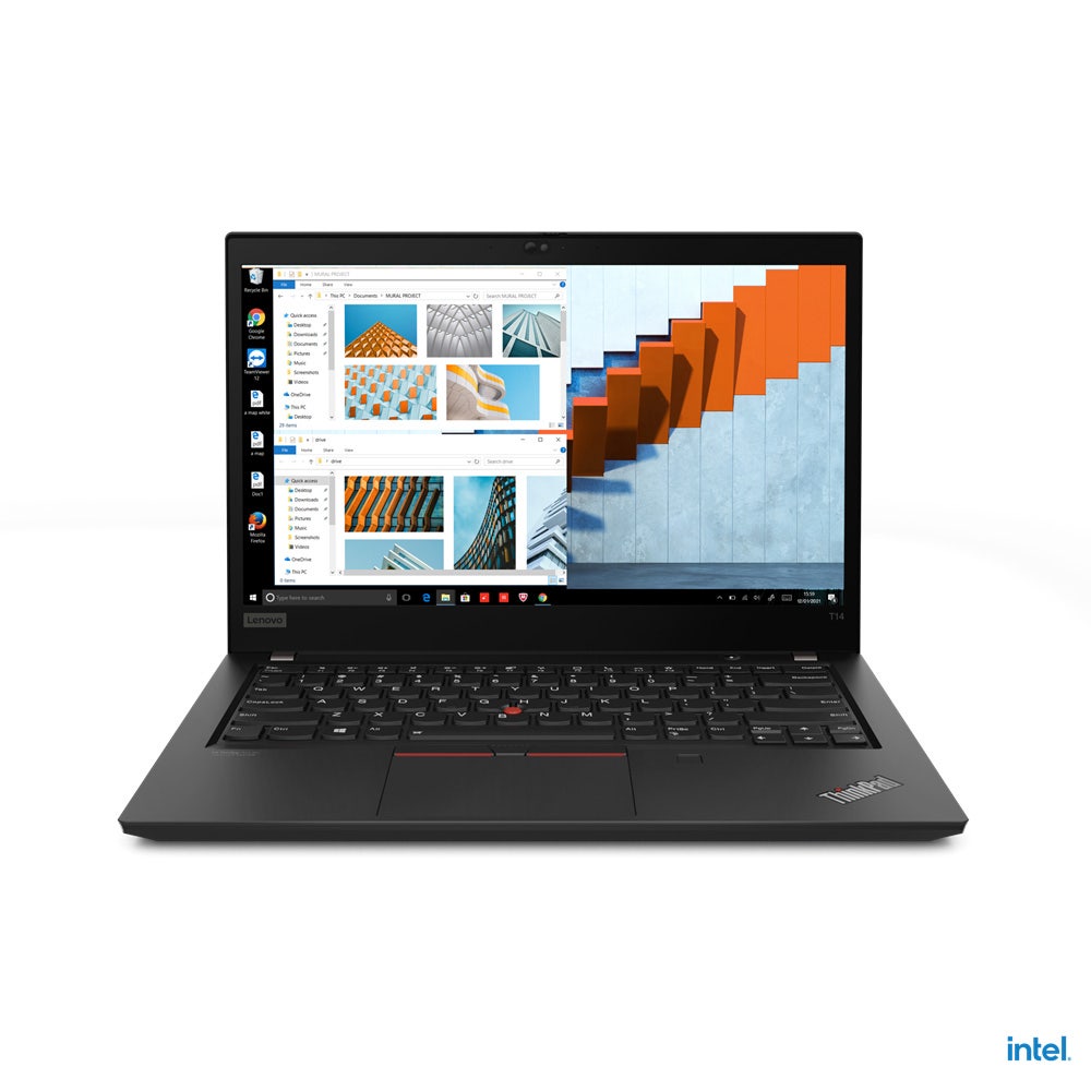 LENOVO ThinkPad T14 Gen 2 20W0013LGR Core i7-1165G7 8GB RAM 512GB SSD Integrated Intel Iris Xe UHD Graphics 14" FHD Laptop, Black (T14-20W0013LGR)