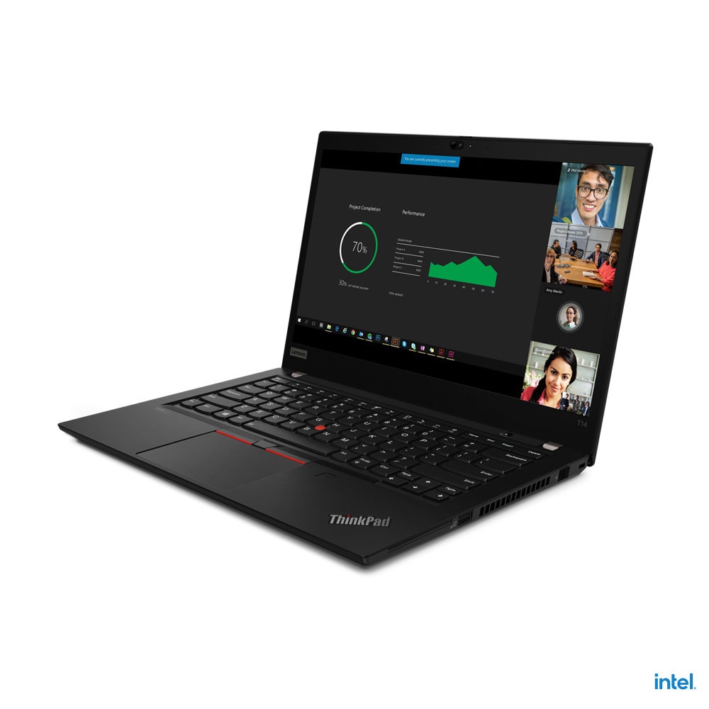 LENOVO ThinkPad T14 Gen 2 20W0013LGR Core i7-1165G7 8GB RAM 512GB SSD Integrated Intel Iris Xe UHD Graphics 14" FHD Laptop, Black (T14-20W0013LGR) - Image 4