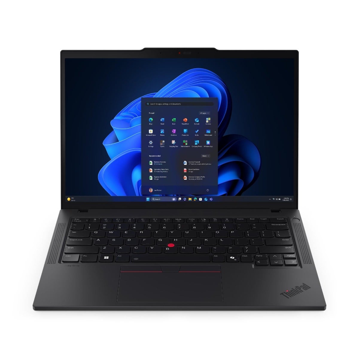 Lenovo ThinkPad T14 Gen 6 AI PC Intel Core Ultra 7-255U 16GB RAM 512GB SSD Intel Graphics 14 inch WUXGA Windows 11 Pro Business Laptop - Black + Lenovo Stereo Headphone [T14-21QC001CGR+ANC]