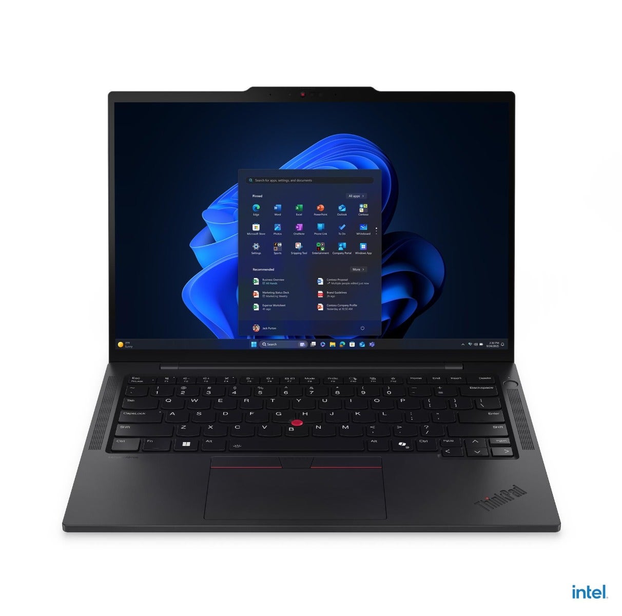 Lenovo ThinkPad T14s Gen 6 AI PC Intel Core Ultra 7-255U 32GB RAM 1TB SSD Intel Graphics 14 inch WUXGA Windows 11 Pro Business Laptop - Black + Lenovo Stereo Headphone (T14s-21R1001KGR+ANC)