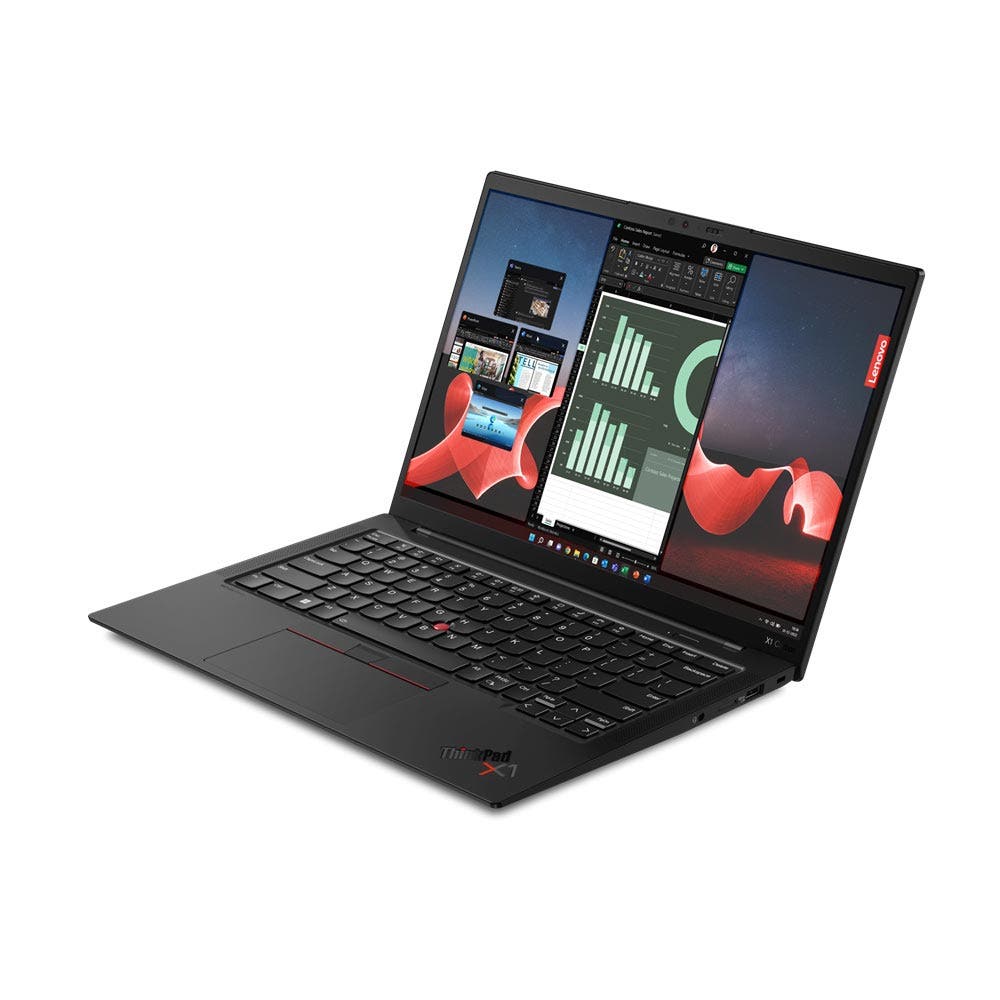 Lenovo ThinkPad X1 Carbon 21KC001QGR Intel Core Ultra 7-155U 16GB RAM 1TB SSD Integrated Intel Graphics 14" WUXGA Win 11 Pro Business Laptop - Black - Image 3