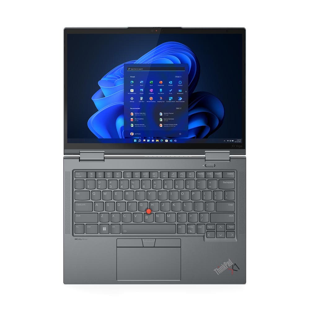 Lenovo Intel Core i7-1355U 16GB RAM 1TB SSD Integrated Intel Iris Xe Draphics 14" WUXGA Business Laptop - Storm Grey (X1YOGA-21HQ006DGR) - Image 7