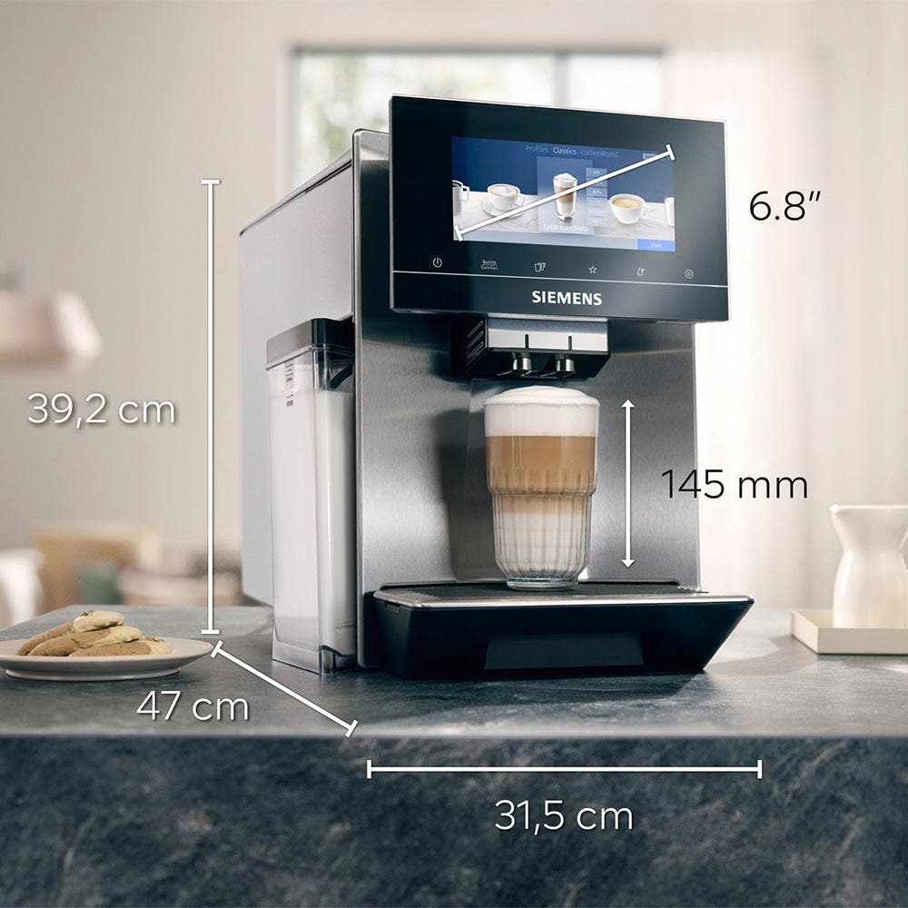 Siemens EQ900 Coffee Machine - Stainless Steel (TQ905GB3) - Image 3