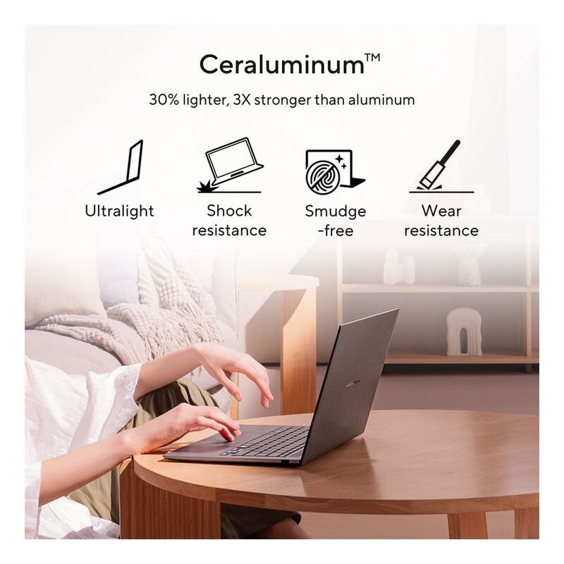 ASUS Zenbook S 14 Intel Core Ultra 9 386H 32GB RAM 1TB SSD 14-Inch 3K OLED Windows 11 Home Laptop – Antrim Gray (UX5406AA-SW114W) - Image 6