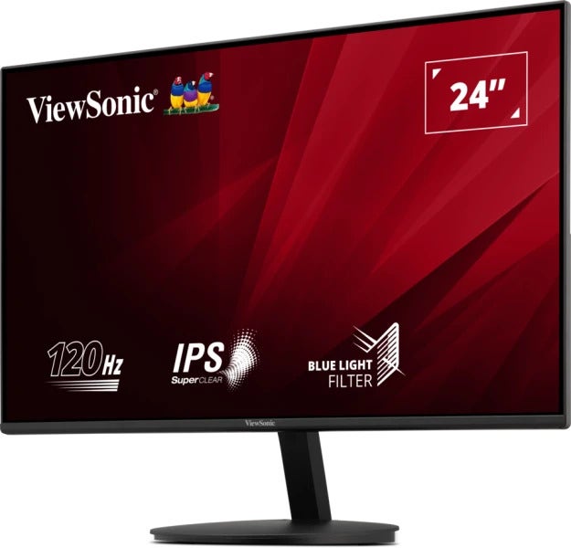 ViewSonic 24-Inch Full HD 120Hz IPS Monitor – Black (VA24E1-H) - Image 3