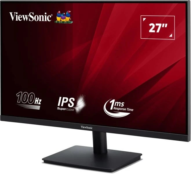 ViewSonic 27-Inch Full HD 100Hz IPS Monitor – Black (VA270-H-2) - Image 3