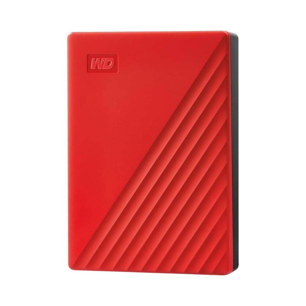 WD 6 TB My Passport Portable HDD USB 3.0 With Software For Device Management, Backup And Password Protection - Works With PC, Xbox And PS4, Red WDBR9S0060BRD-WESN