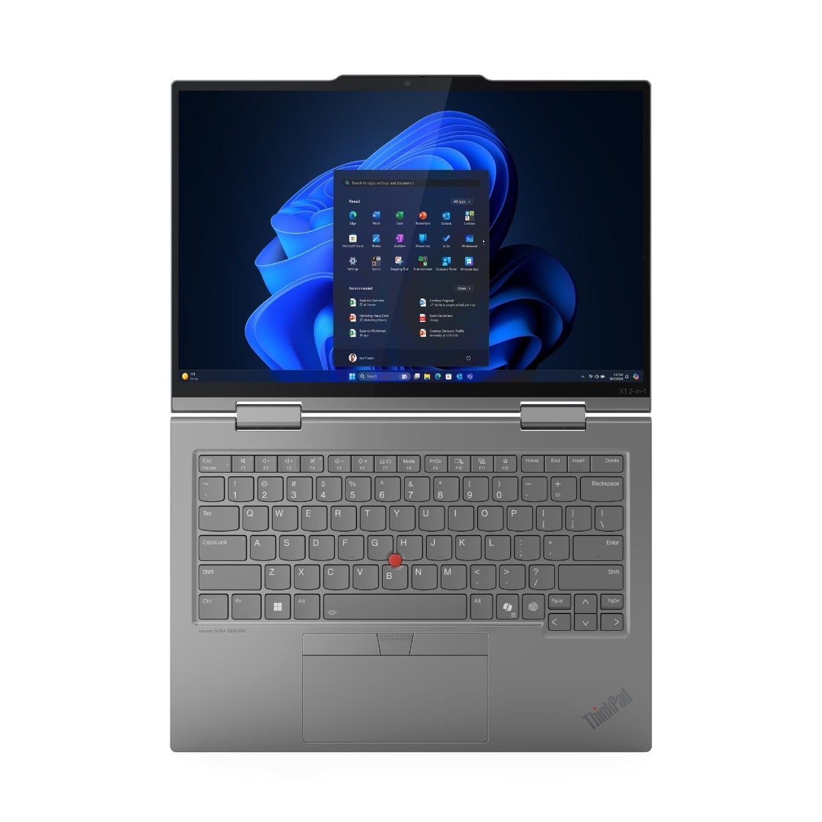 Lenovo ThinkPad X1 2-in-1 Gen 10 Intel Core Ultra 7 258V 32GB 1TB Intel Arc 14" WUXGA Touch Windows 11 Pro Laptop – Grey (X1-21NU00E7GR+ANC) - Image 5