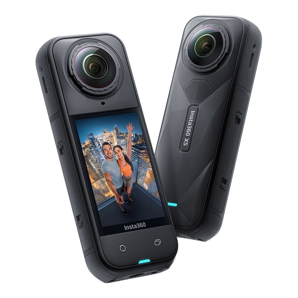 Insta360 X5 8K 360º Action Camera - Black (I04CINSAAHA)