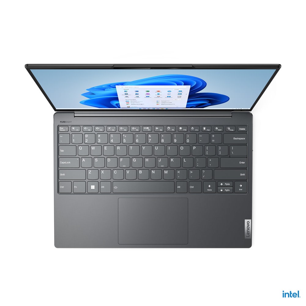 LENOVO--GY Core i5-1240P 16GB RAM 1TB SSD Integrated Intel Iris Xe Graphics 13.3" Laptop, Ultimate Grey (YOGAS7CARBON-82U90074AX) - Image 4