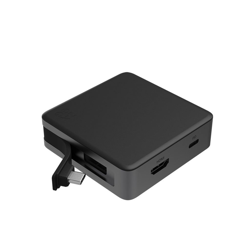 ZAGG 4-Port USB Hub Compact Multi-Port Adapter Gray/Black (ZAG ACC 4 Port Hub Gry) - Image 6