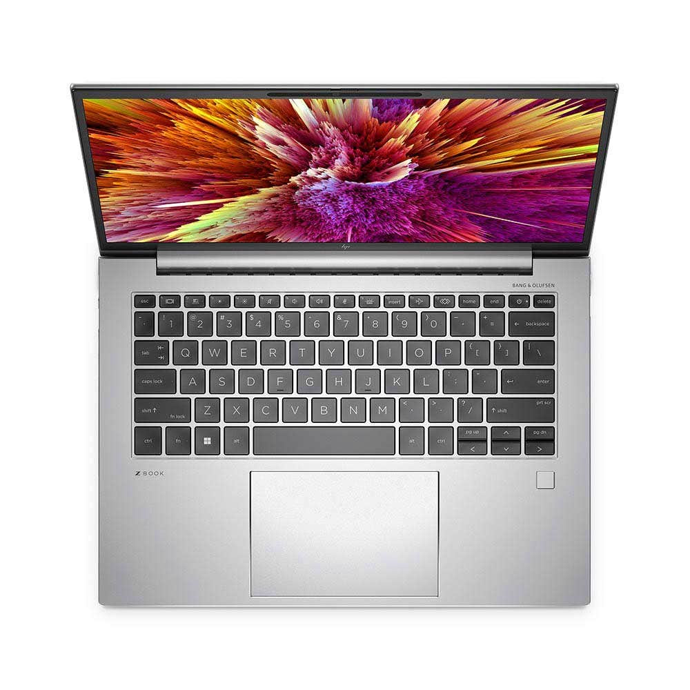 HP Intel core i7-1355U 16GB RAM 512GB SSD NVIDIA RTX A500 4GB Graphics 14" FHD Business Laptop - Silver (ZBook14-G10) - Image 4