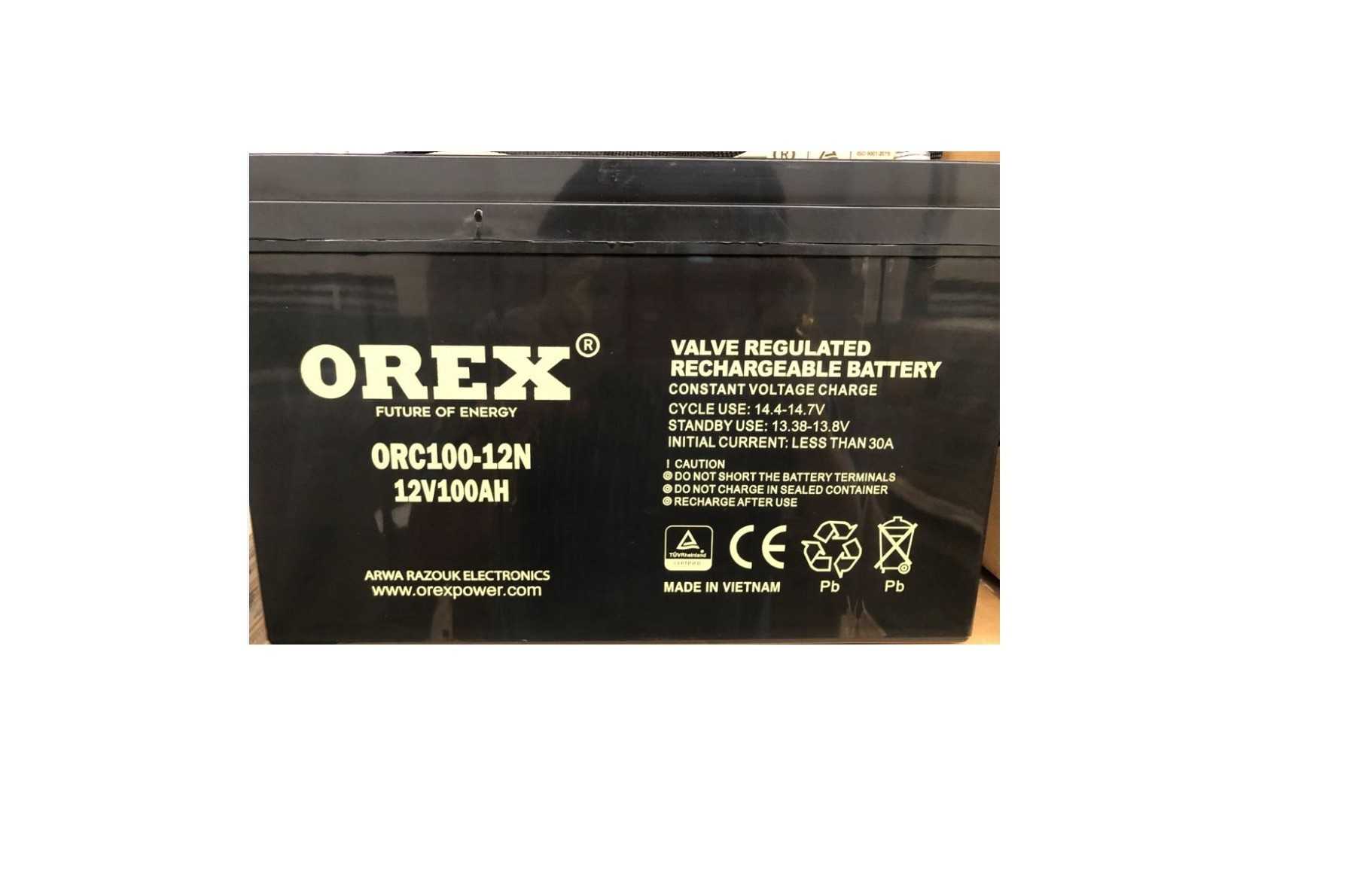 AGM Battery 12V 100Ah