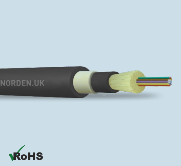 ALL DIELECTRIC TIGHT BUFFERED DOUBLE JACKET FIBER OPTIC CABLE
