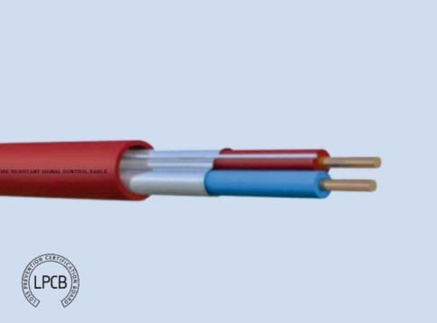 FIRE RESISTANT SIGNAL CONTROL CABLE