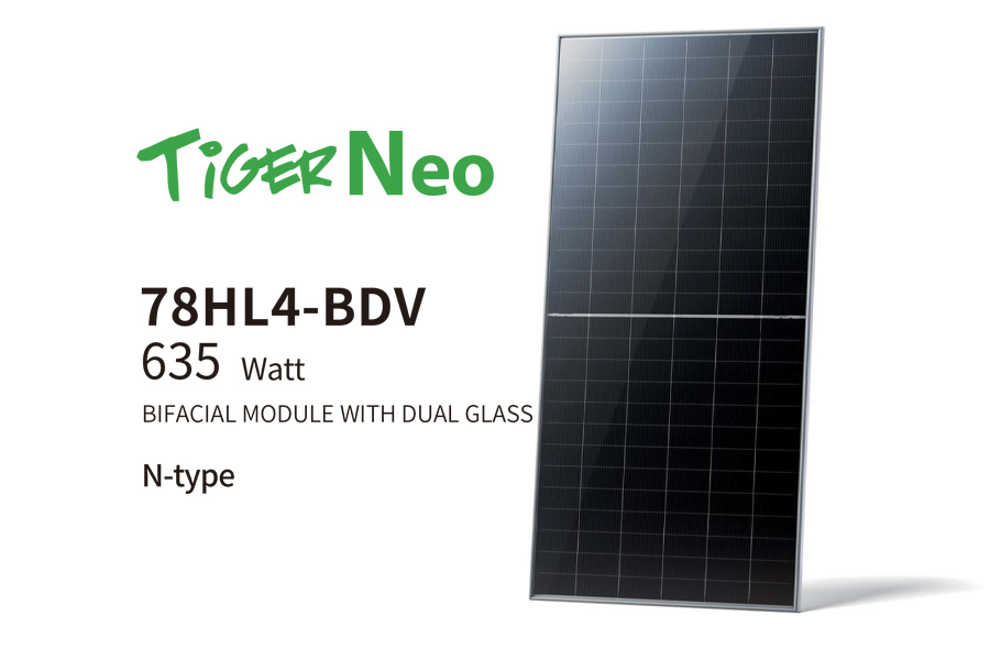 Jinko Solar Panel Tiger Neo 635W
