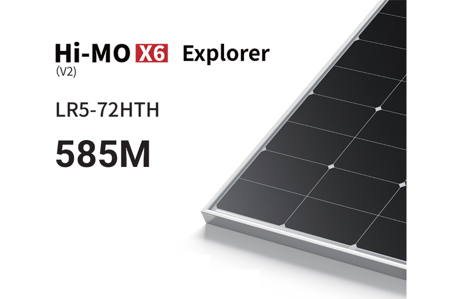 LONGi Solar Panel 585W Hi-MO X6 Explorer