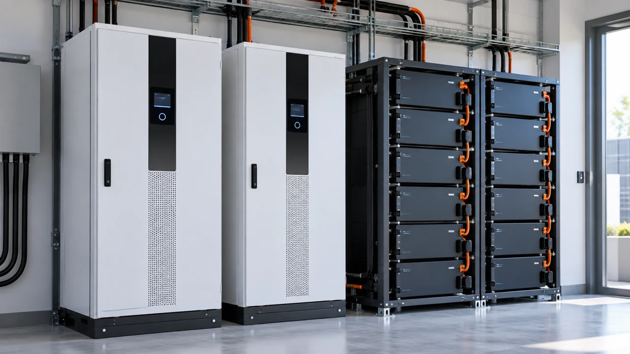 Modern enclosed energy-storage cabinets and modular battery systems